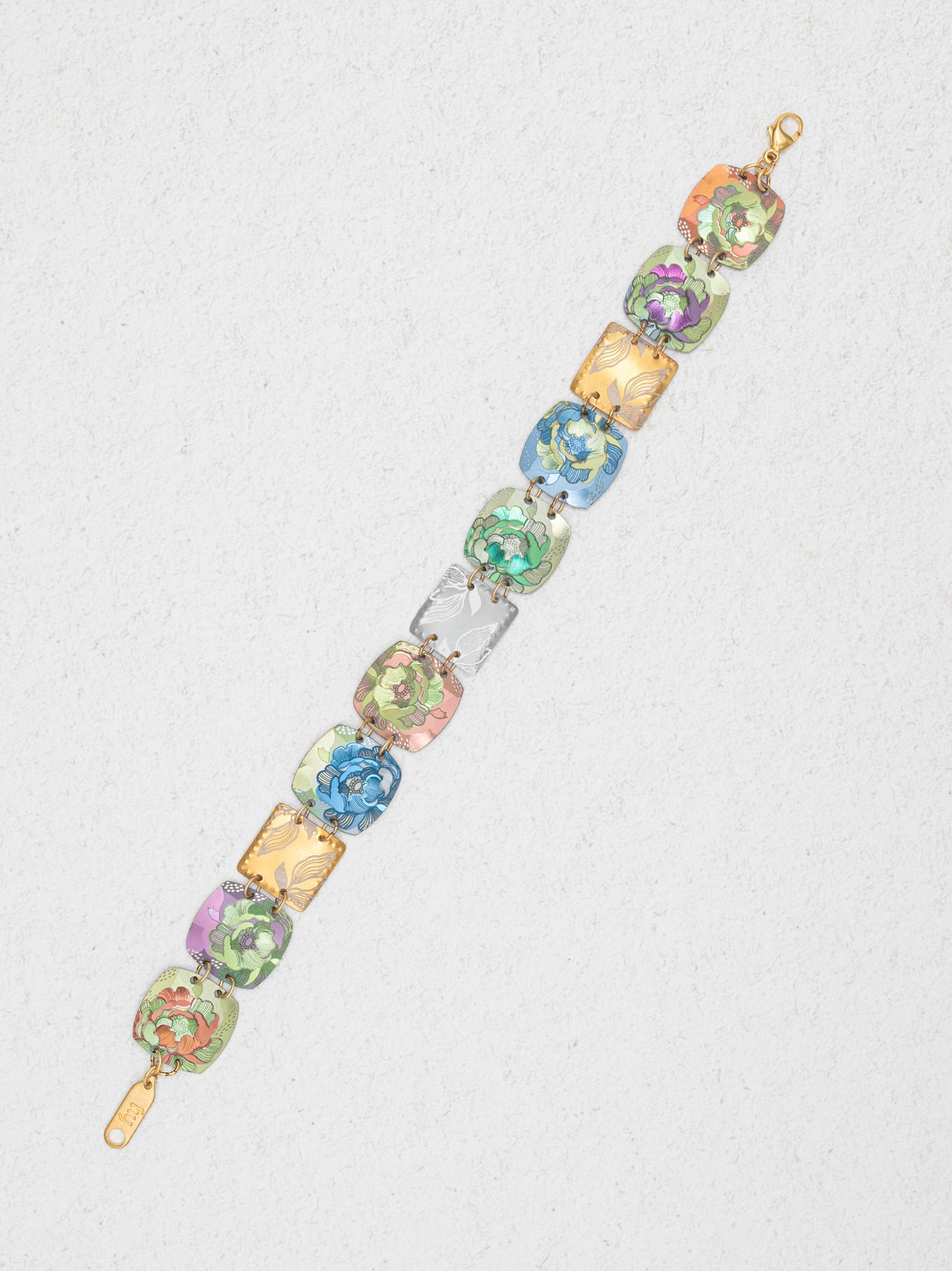 アクセサリー Sara Finley khloris Narrow bracelet 19.5 Flora Bracelet | Wearable Floral Art | Holly Yashi Signature
