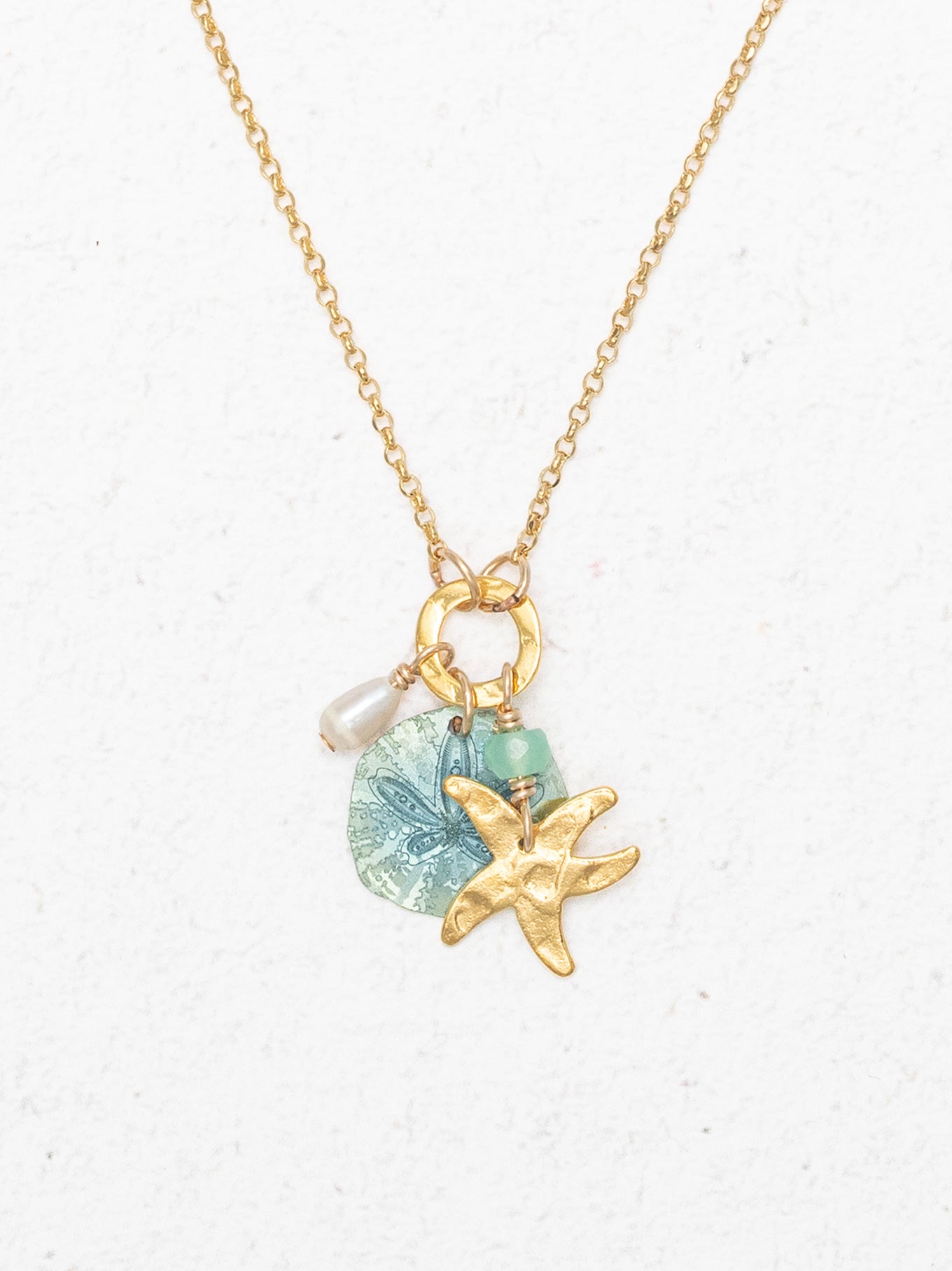 Sandra Necklace: Handcrafted Ocean-Inspired Charms – Holly Yashi