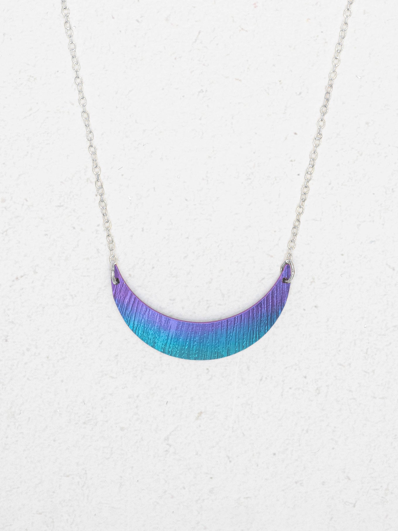 Luna Crescent Necklace – Subtle, Celestial Glow – Holly Yashi