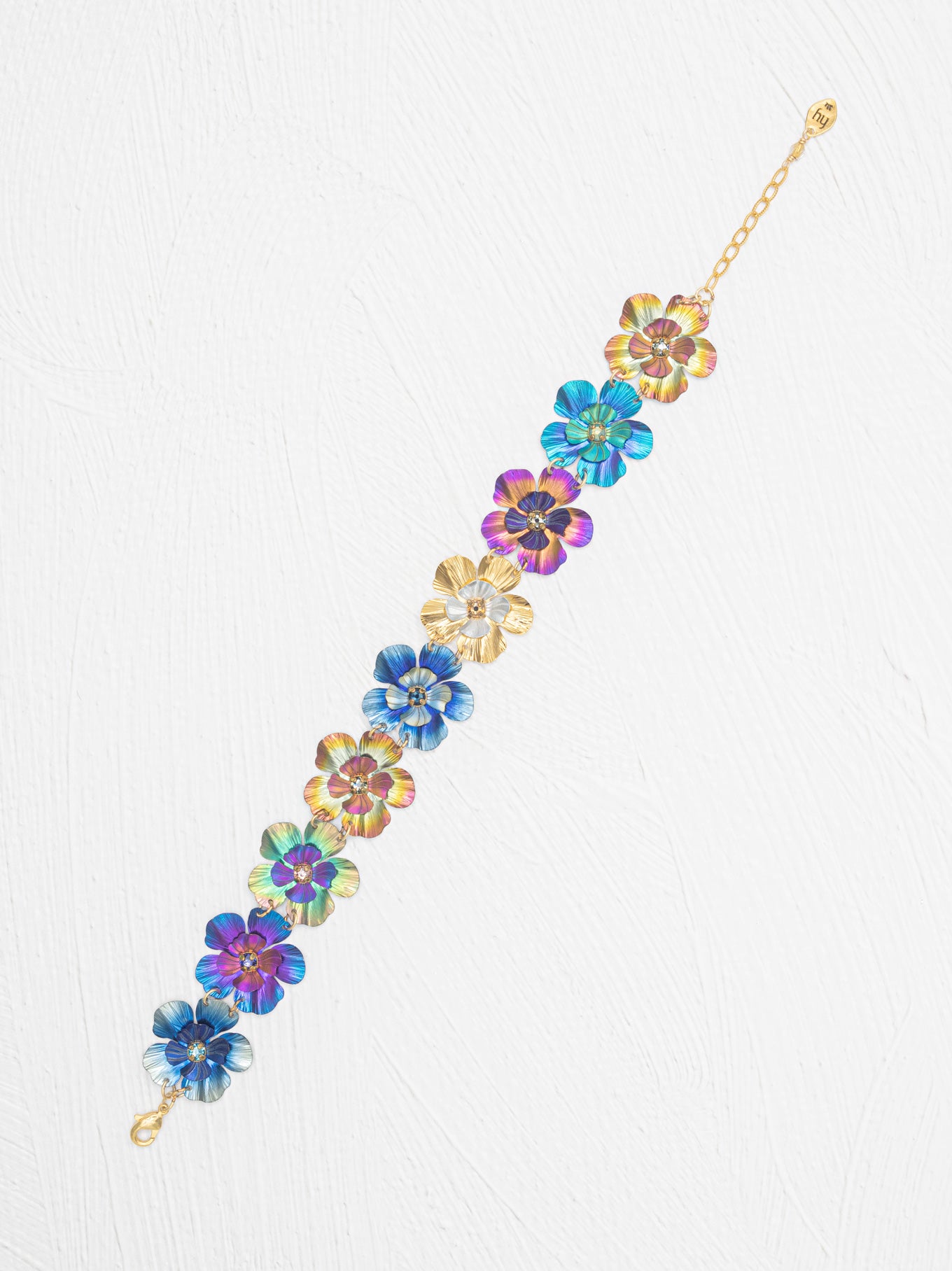 seed bead flower bracelet patterns Blissful Bouquet Bracelet