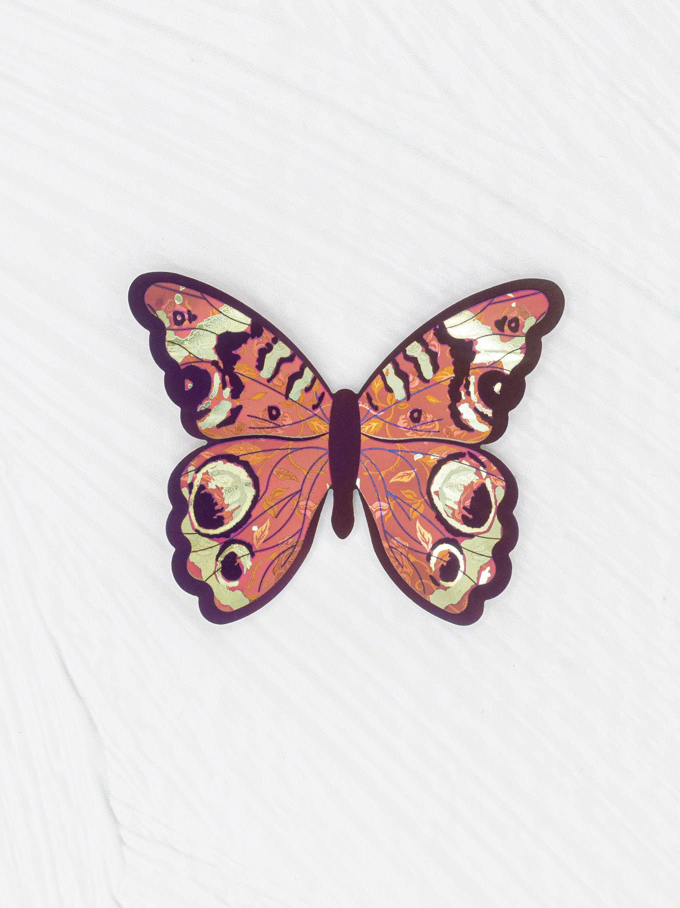 Mariposa Butterfly Brooch | Hand‑Dipped Niobium Brooch by Holly