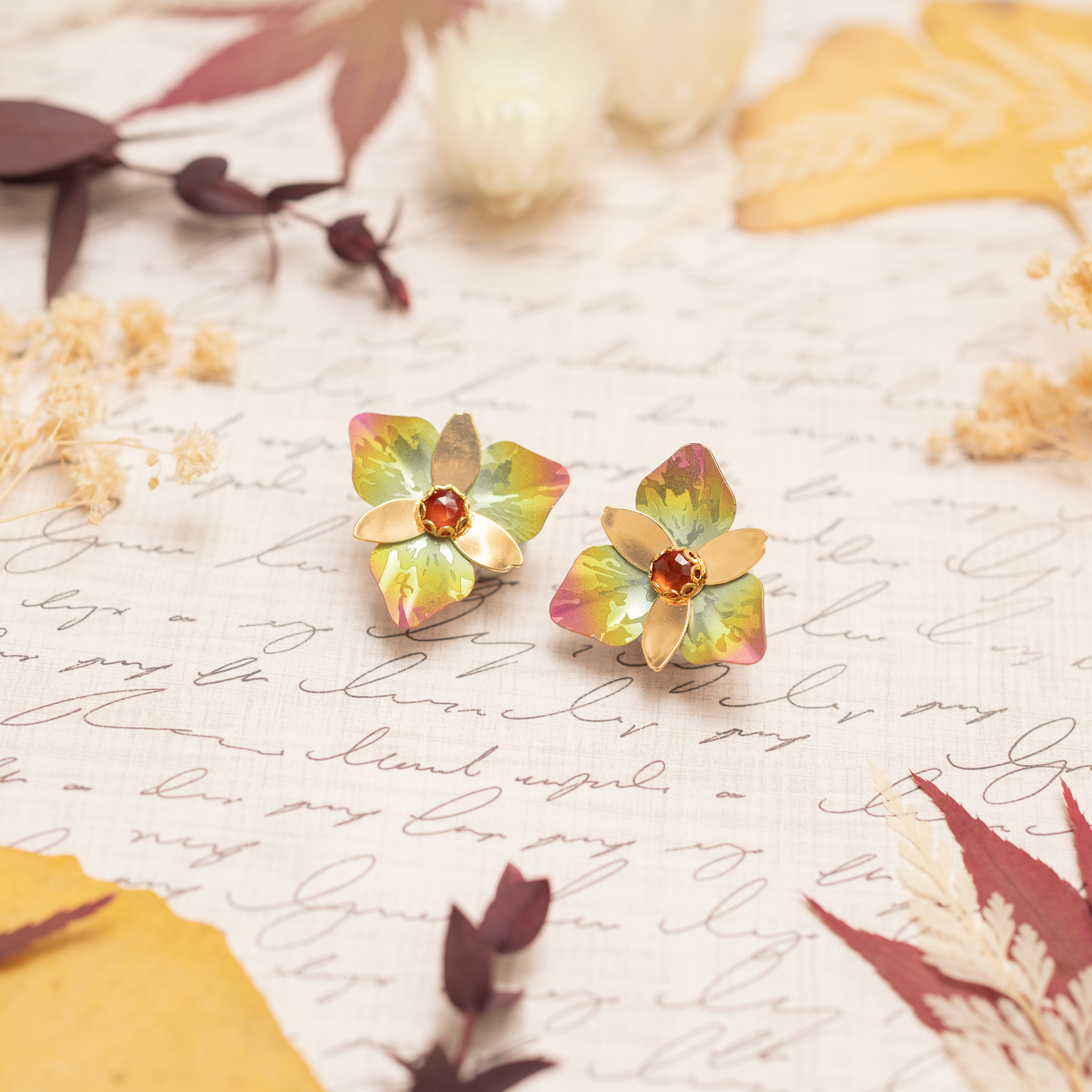 Leaf It to Love: Fall Floral Jewelry That Casts a Spell