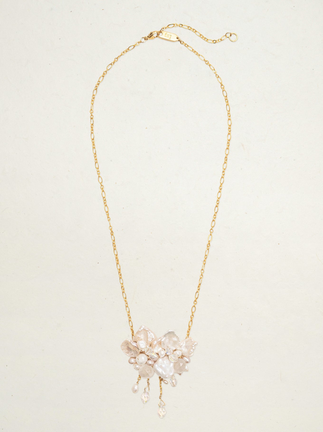 Juliet Pearl Cluster Necklace C141164