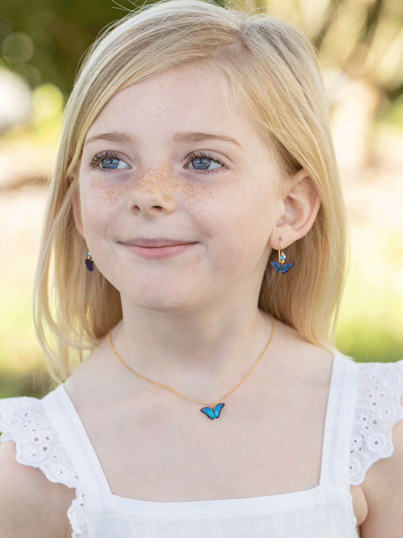 Bella Butterfly Necklace for Kids C145288