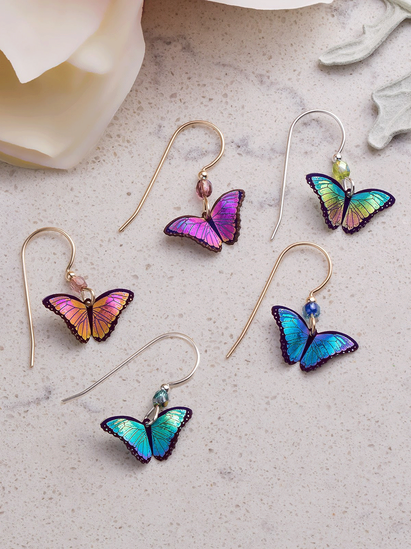 Petite Bella Butterfly Earrings C146537