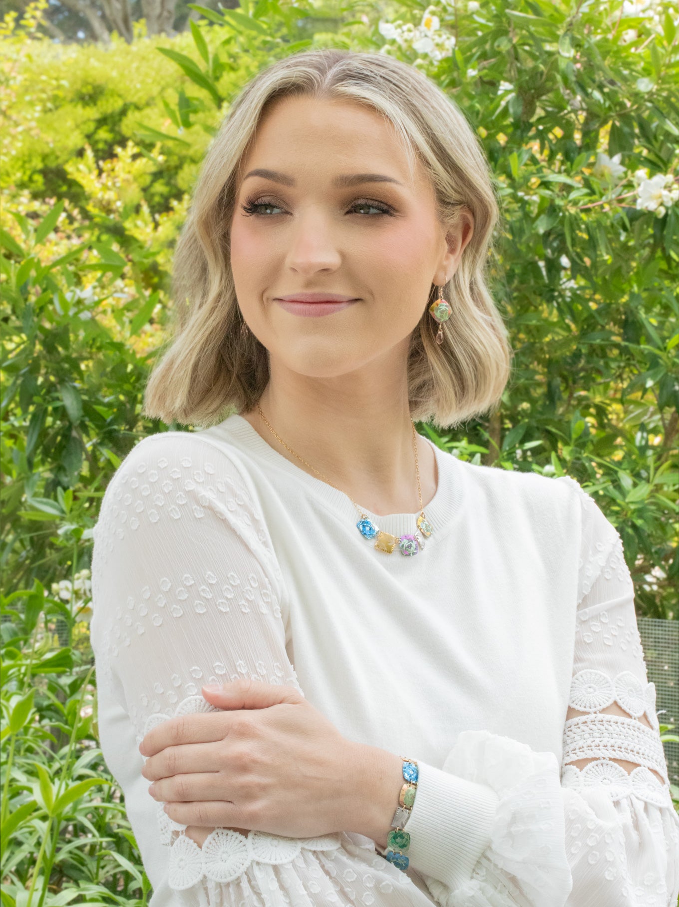 Flora Bracelet | Wearable Floral Art | Holly Yashi Signature