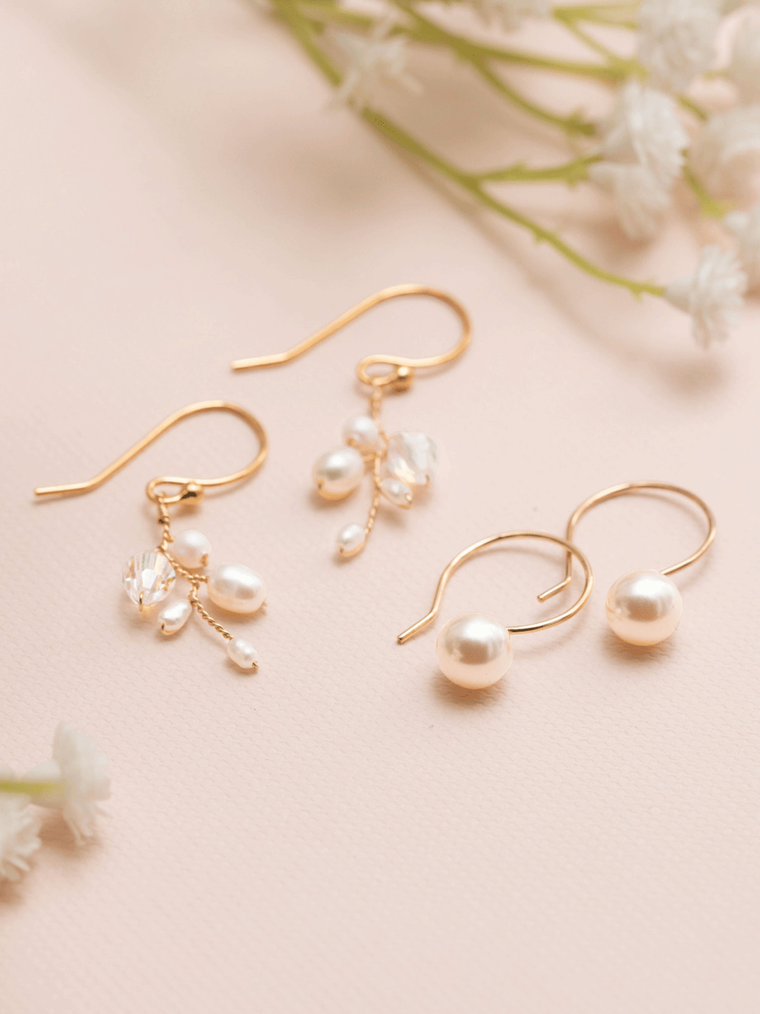 The Florentina Earrings are a whimsical take on crystals & pearls ...
