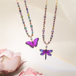 Dragonfly Dreams Beaded Necklace C384831