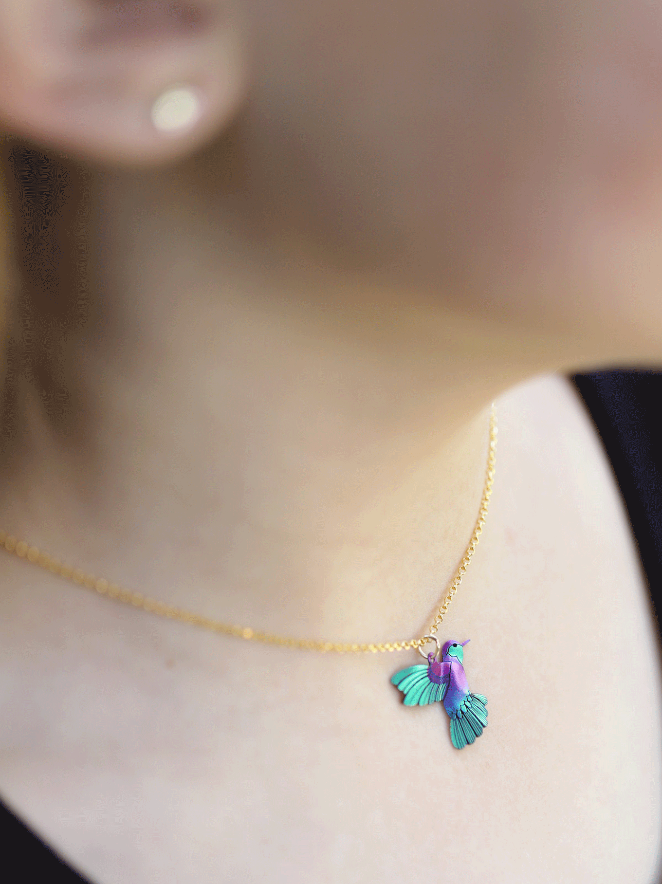 Hummingbird Necklace for Kids C146729