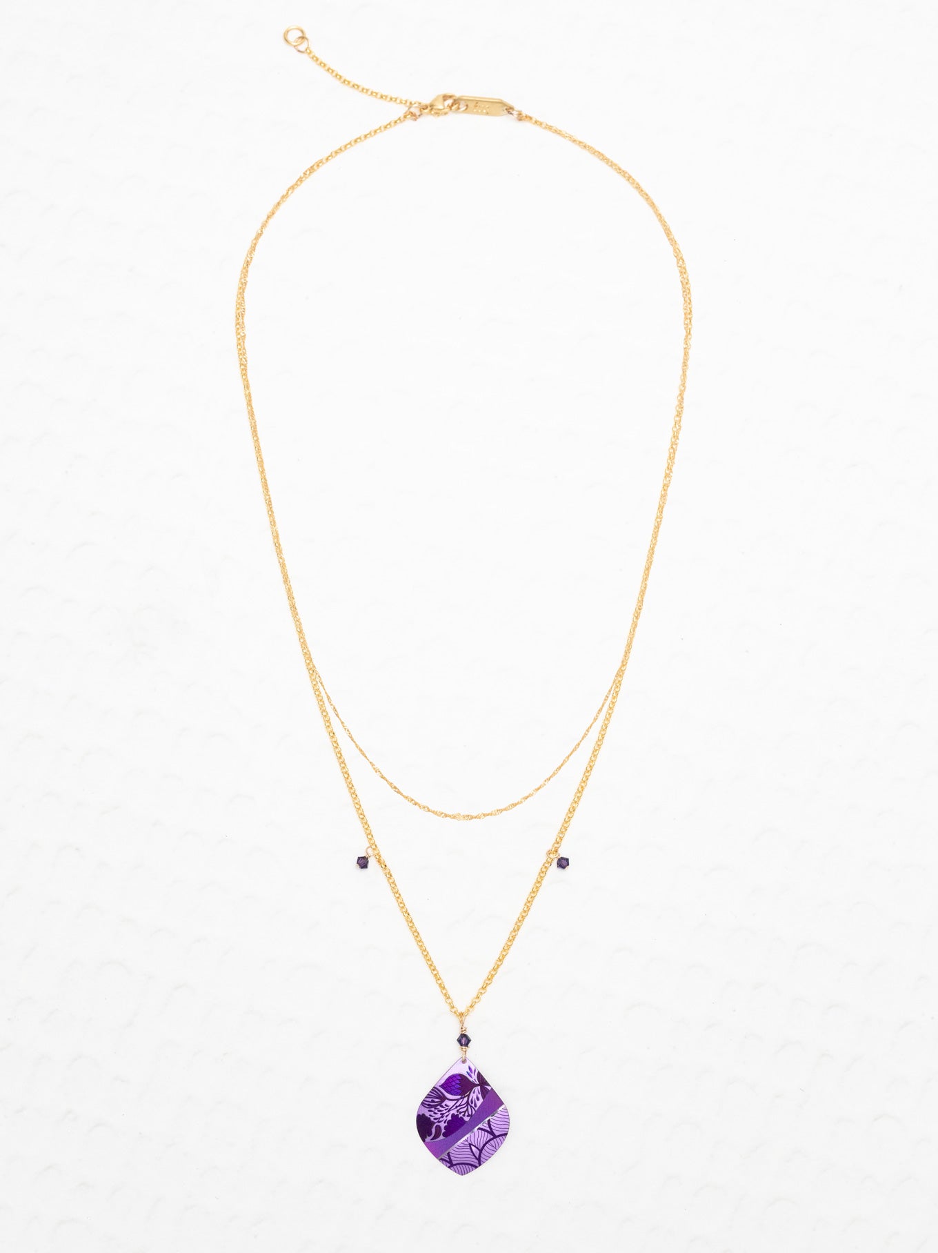 ネックレス・ペンダント No.7 youphoria necklace purple Lani Necklace - Multi-strand necklace features delicate crystals