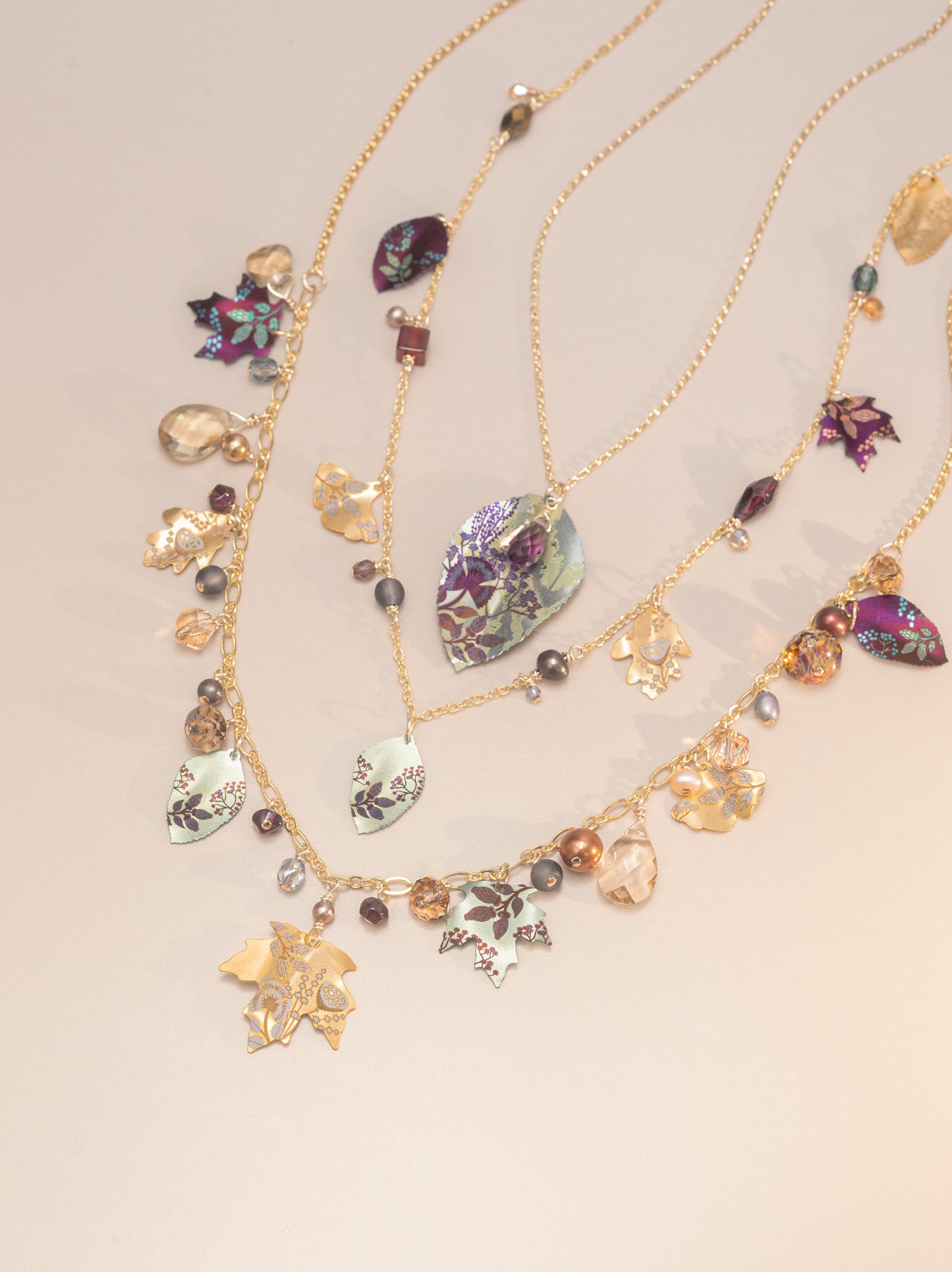 Falling Leaves Necklace C466530