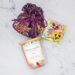 Garden Pansy Capiz Shell Box C466638