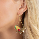 Boughs Of Holly Earrings C136344