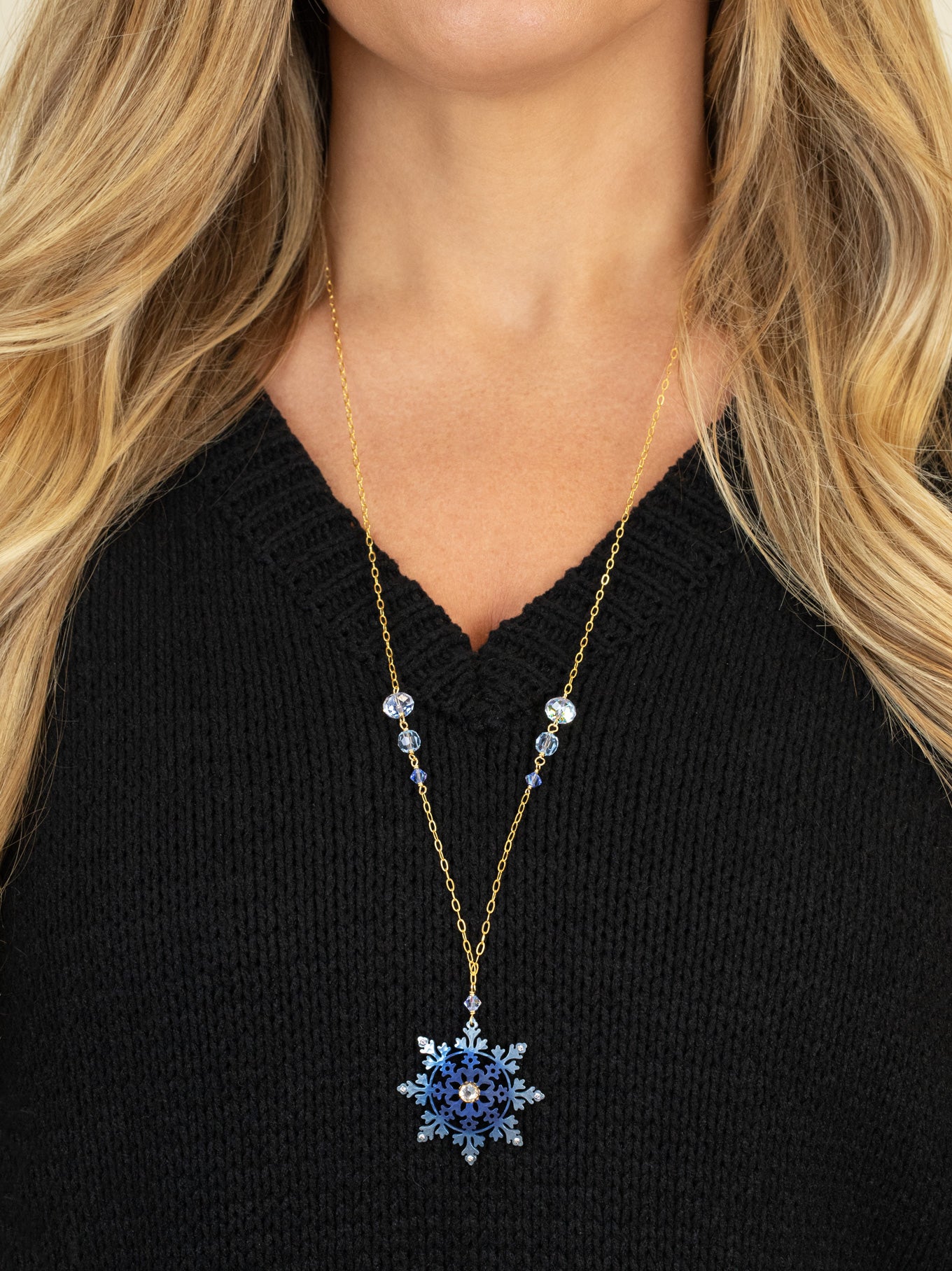 Elsa Snowflake Necklace C466265