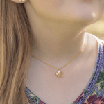 Plumeria Flower Necklace for Kids C146741