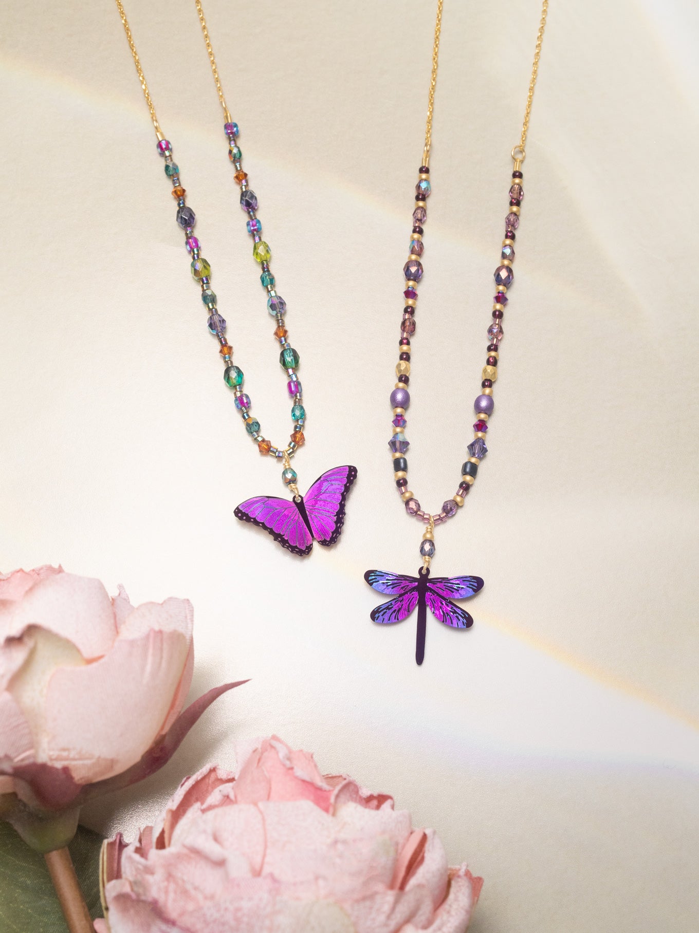 Bella Butterfly Beaded Necklace C384831