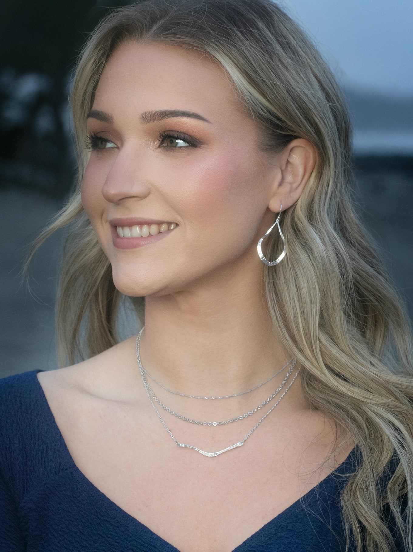Marin Layered Necklace - A layered look with the ease of a