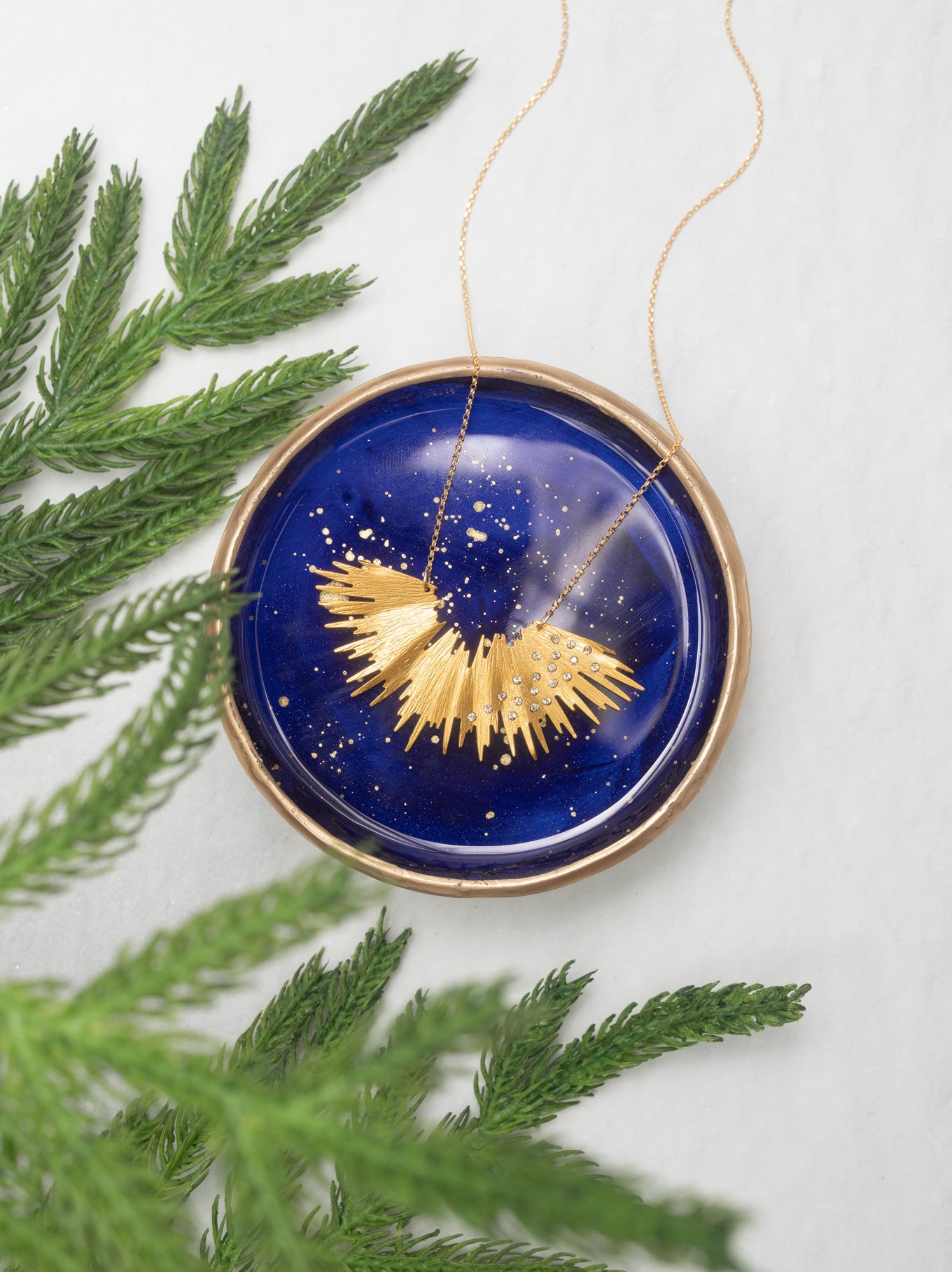 Starry Night Jewelry Dish C245582