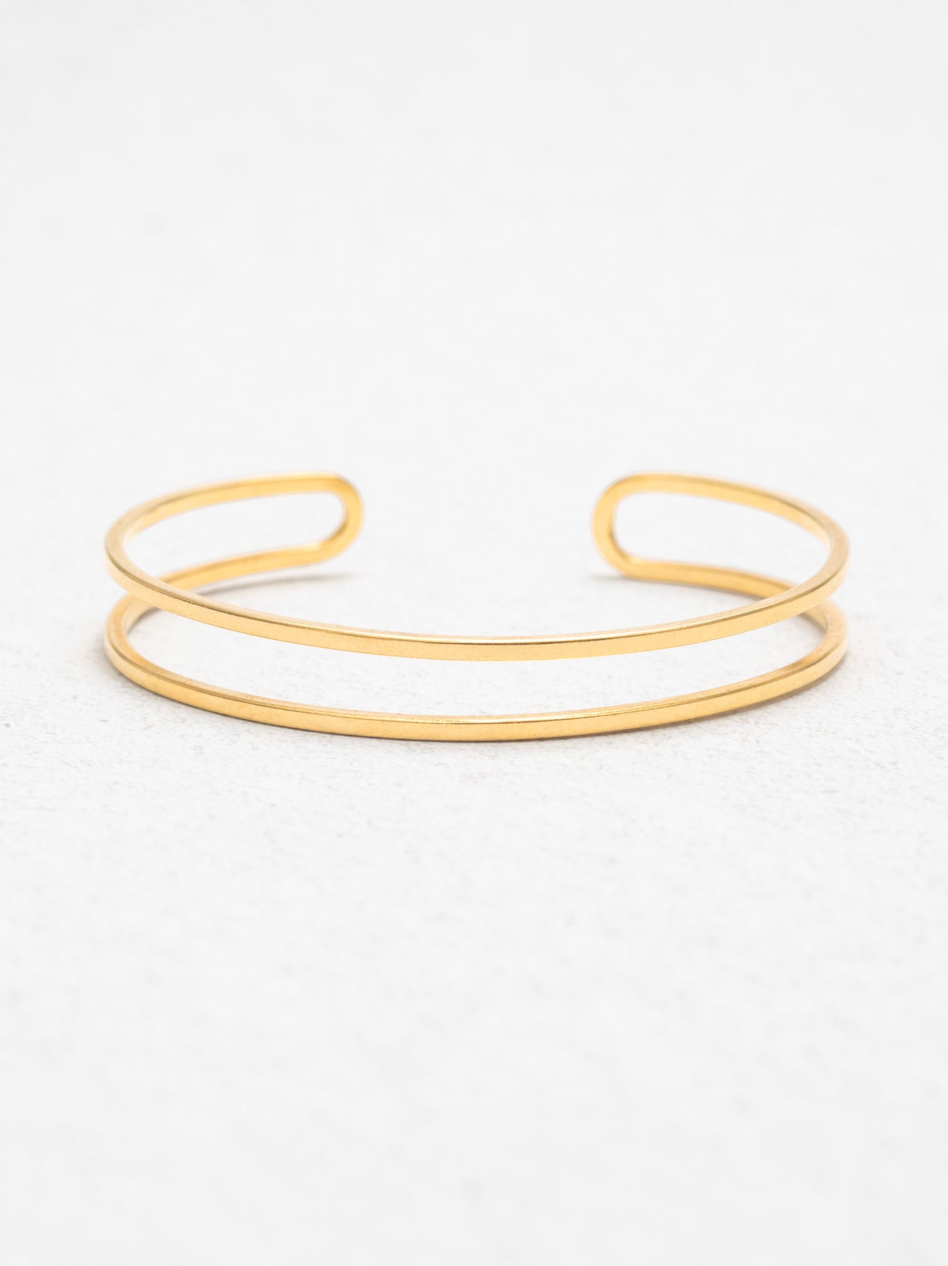Odette Narrow Split Cuff Bracelet: Minimalist Style with Odette Narrow Split Cuff Bracelet: Minimalist Style with
