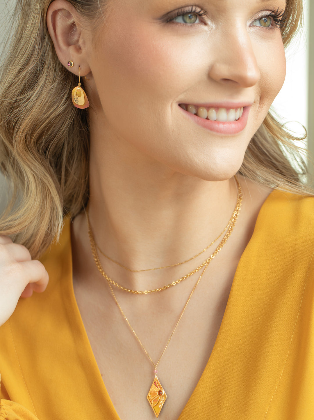 Holly Yashi Signature Earrings - Silver main image 1