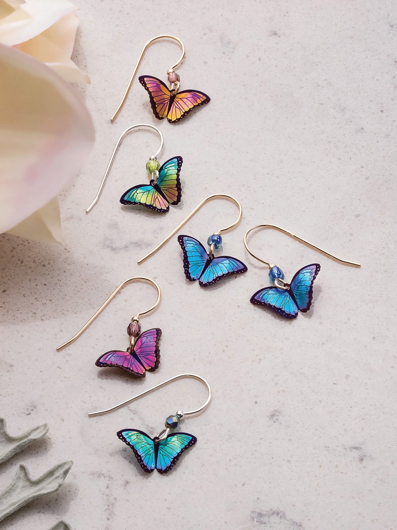 Petite Bella Butterfly Earrings C146540