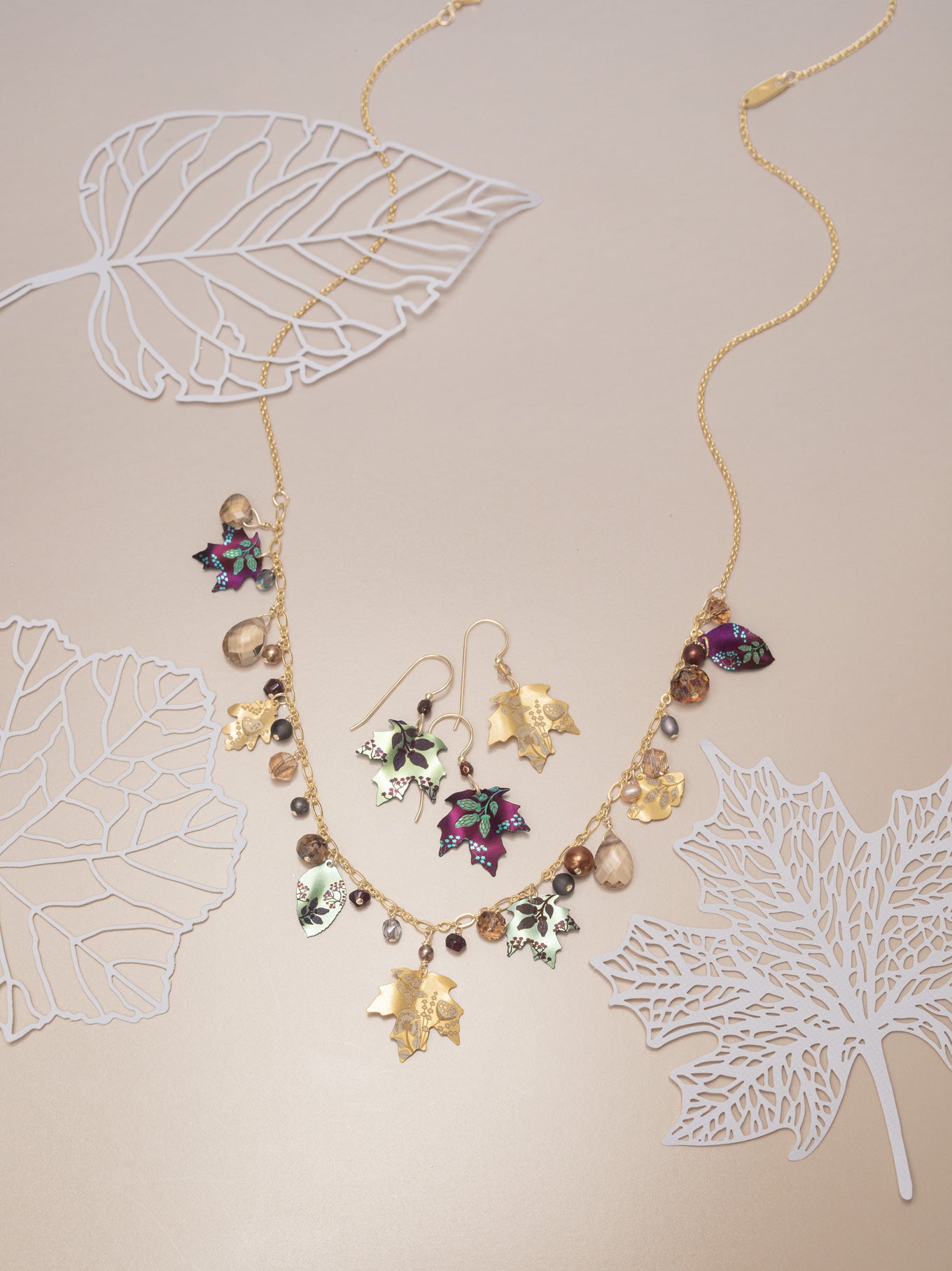 Falling Leaves Necklace C466533