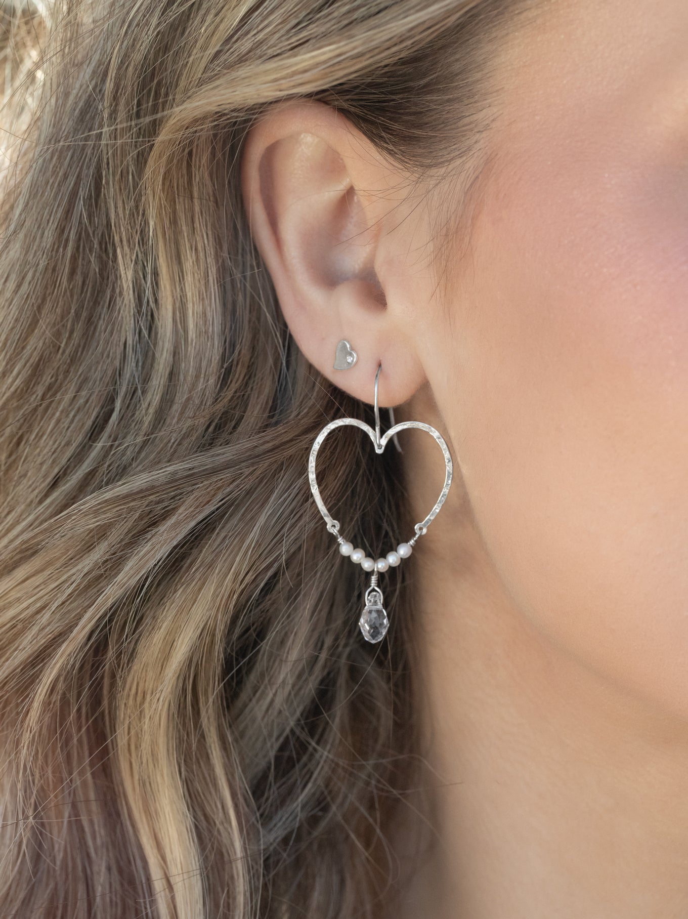 Amore Heart Earrings C186513