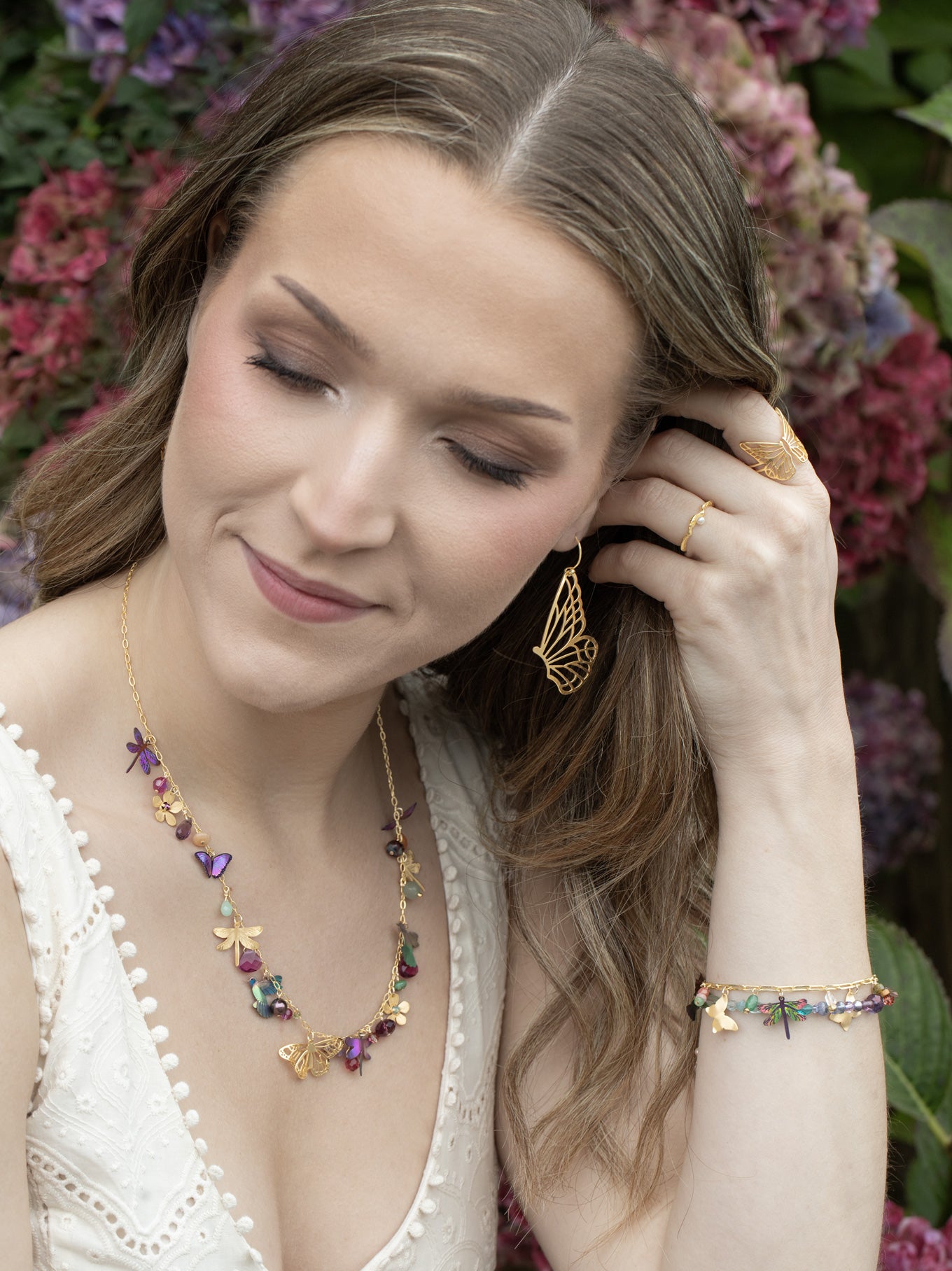 Vanessa Butterfly Wing Earrings C669707