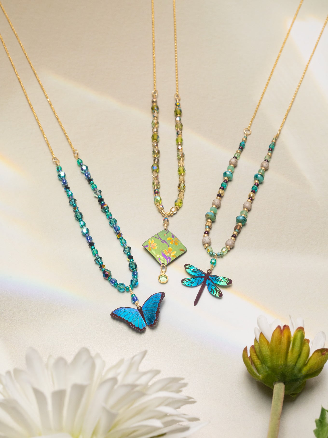 Garden Sonnet Beaded Necklace C383592