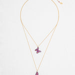 Mother & Daughter Rosalee Butterfly Necklace Set C569485