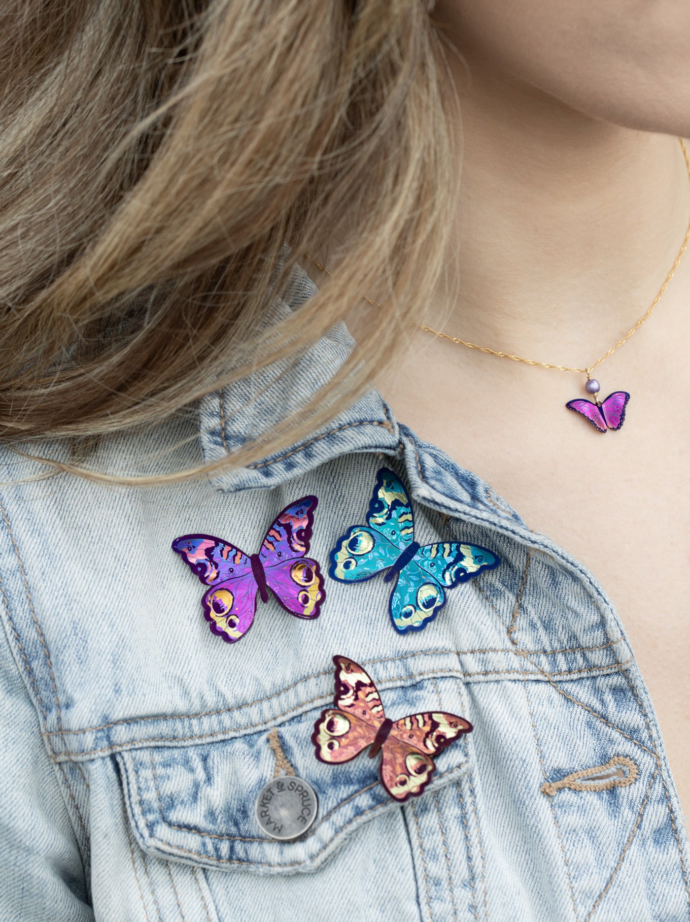 Mariposa Butterfly Brooch C669672