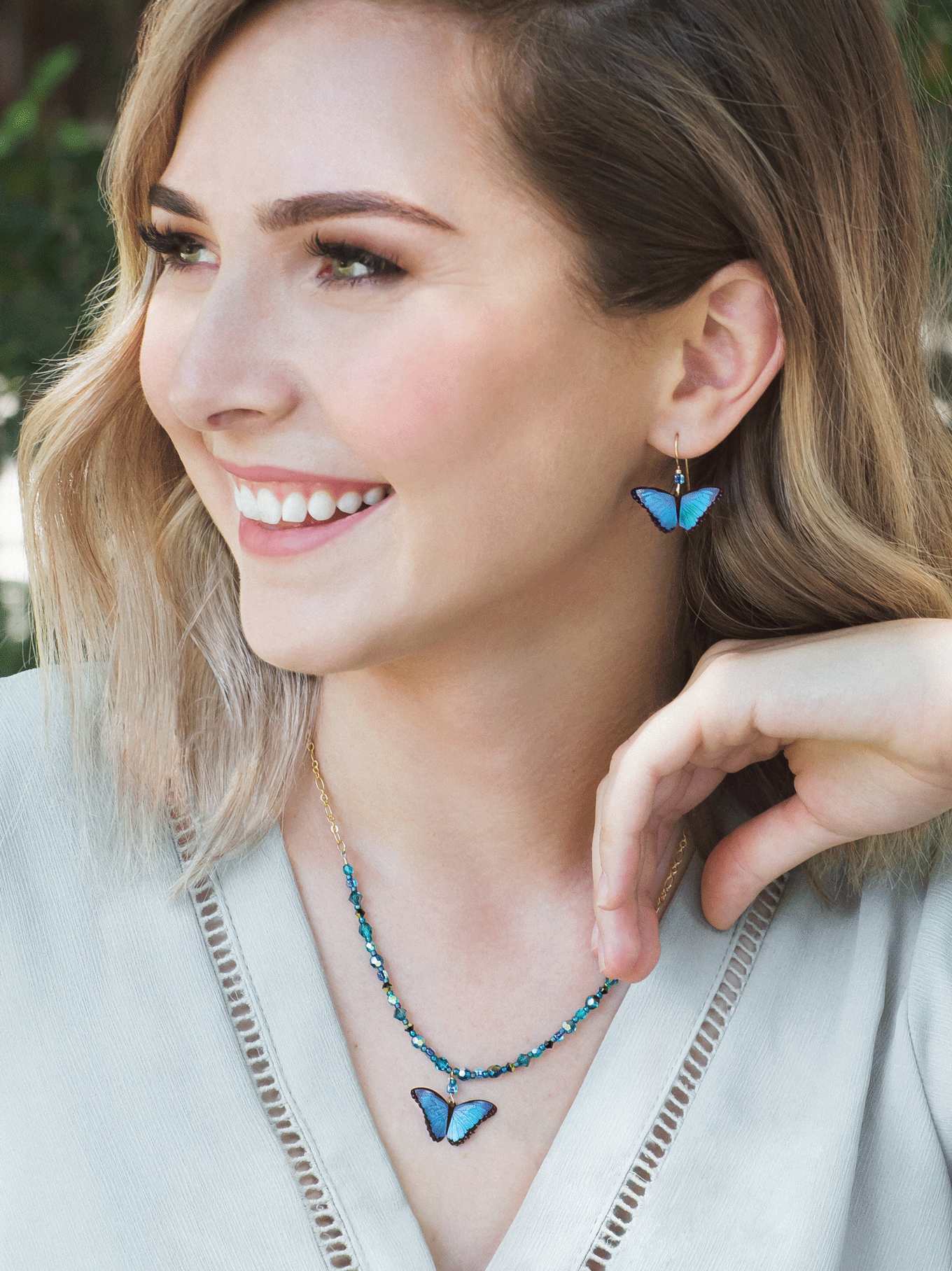 Bella Butterfly Earrings C143322