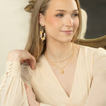 Plumeria Drop Necklace C186603