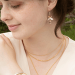 Plumeria Drop Necklace C146355