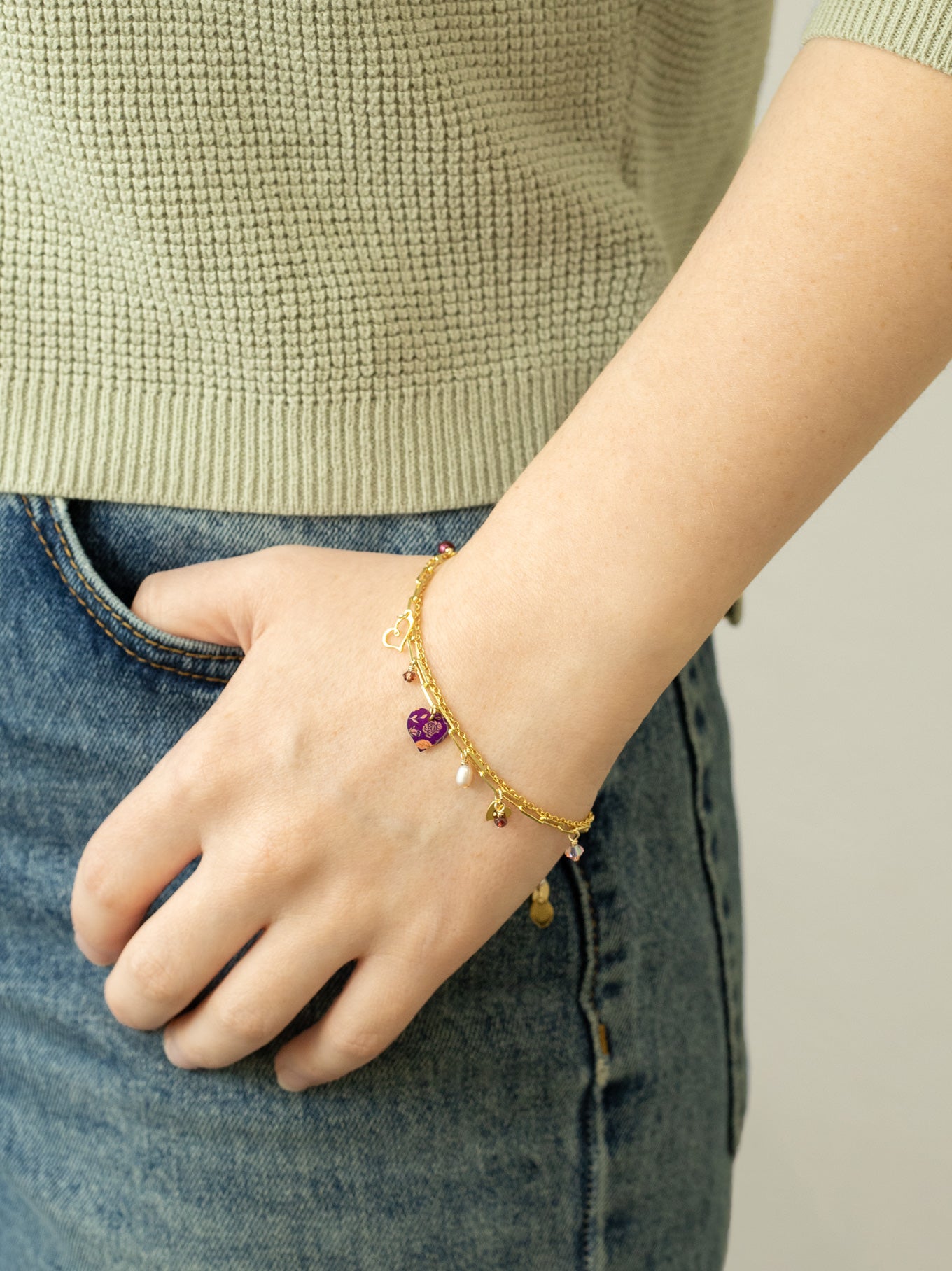 Charming Hearts Bracelet C672157