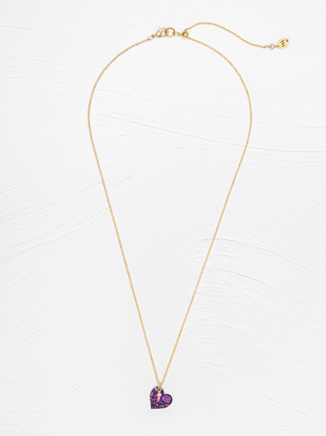 Budding Heart Pendant C550429