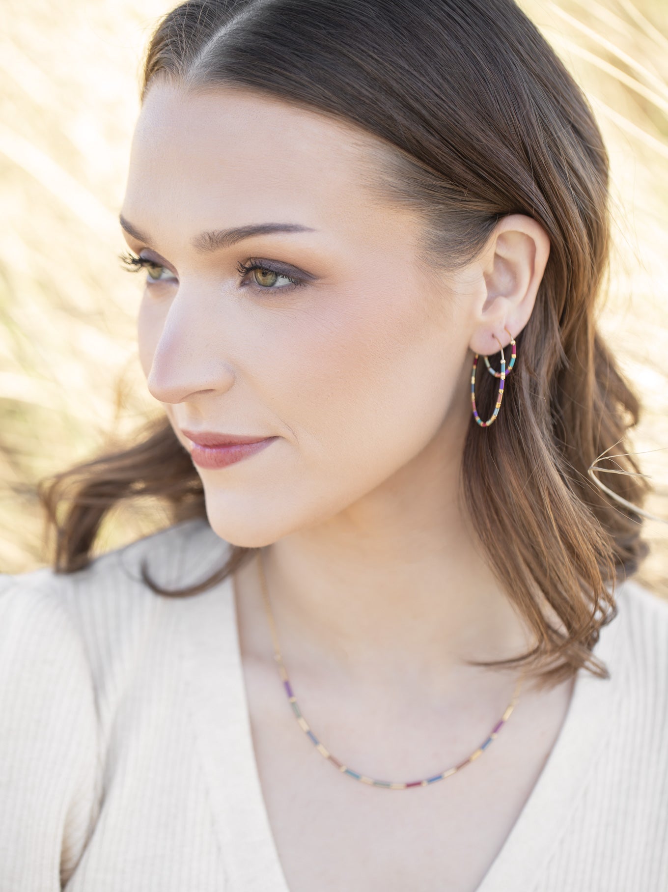 Sierra Large Hoop Earrings C421289