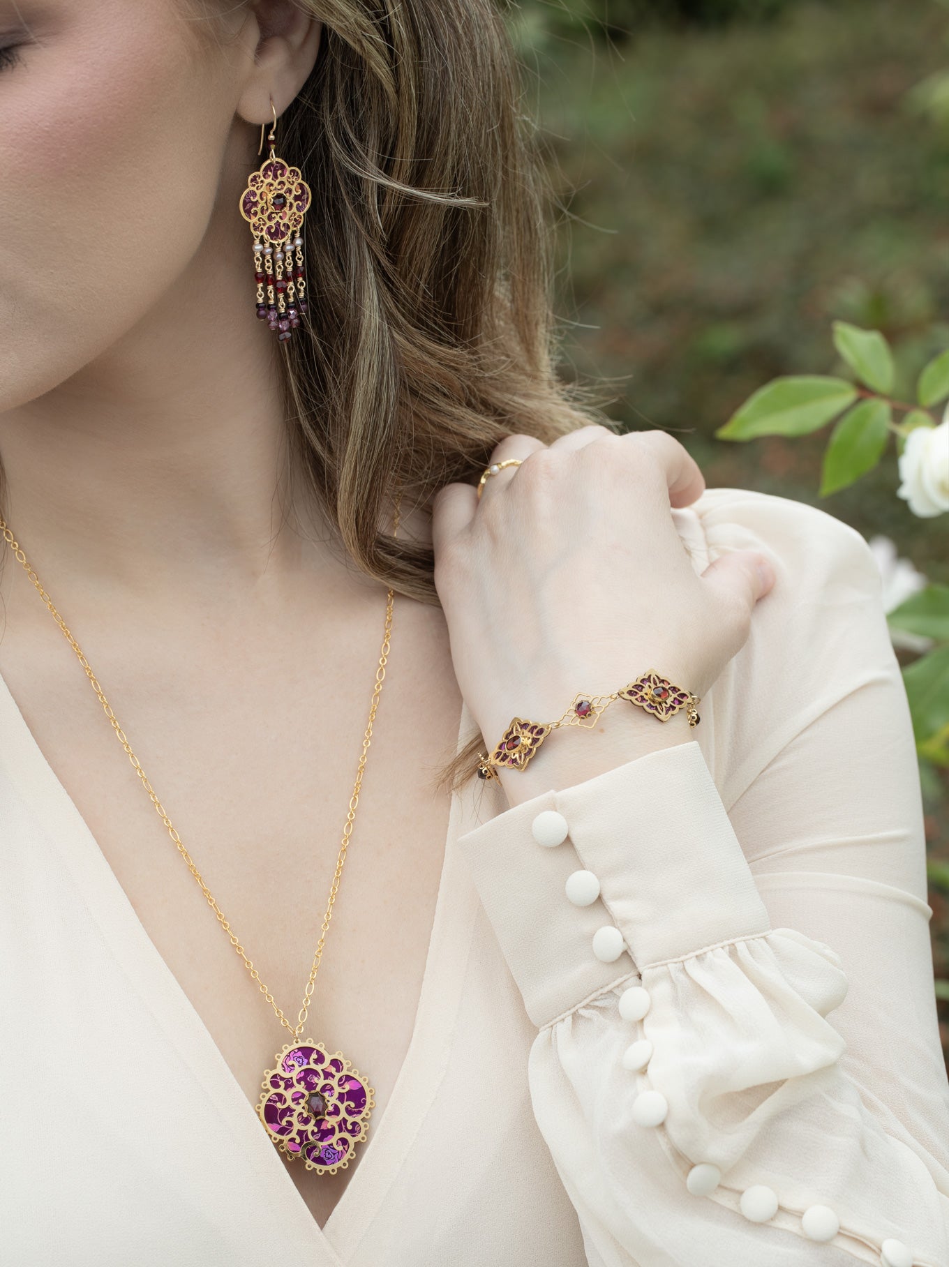 Eternal Rose Earrings C669257