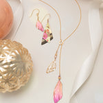 Flutterby Lariat Necklace C260157