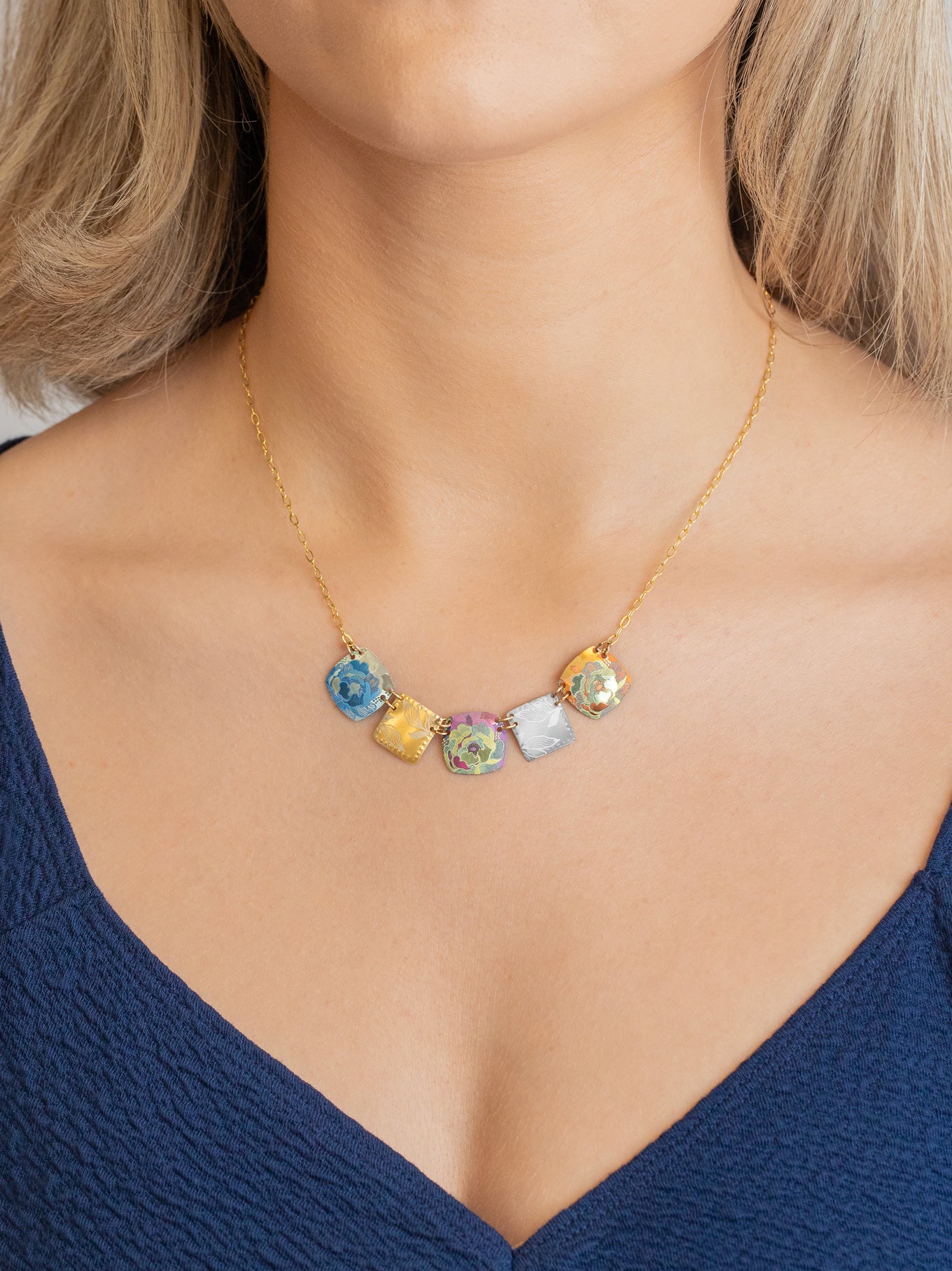 The Flora Necklace: A Timeless Garden of Niobium Art – Holly Yashi