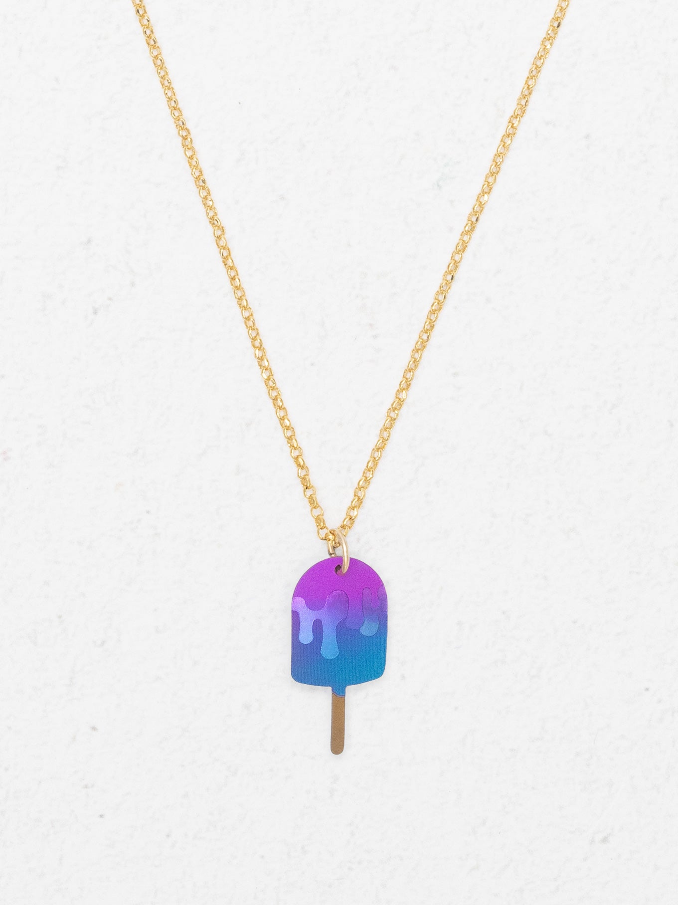 Popsicle Necklace For Kids | Colorful Niobium Jewelry – Holly Yashi
