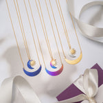 Luna Crescent Necklace C466678