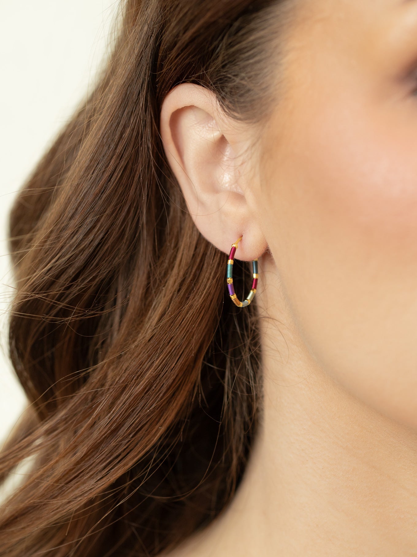 Sierra Hoop Earrings C418841