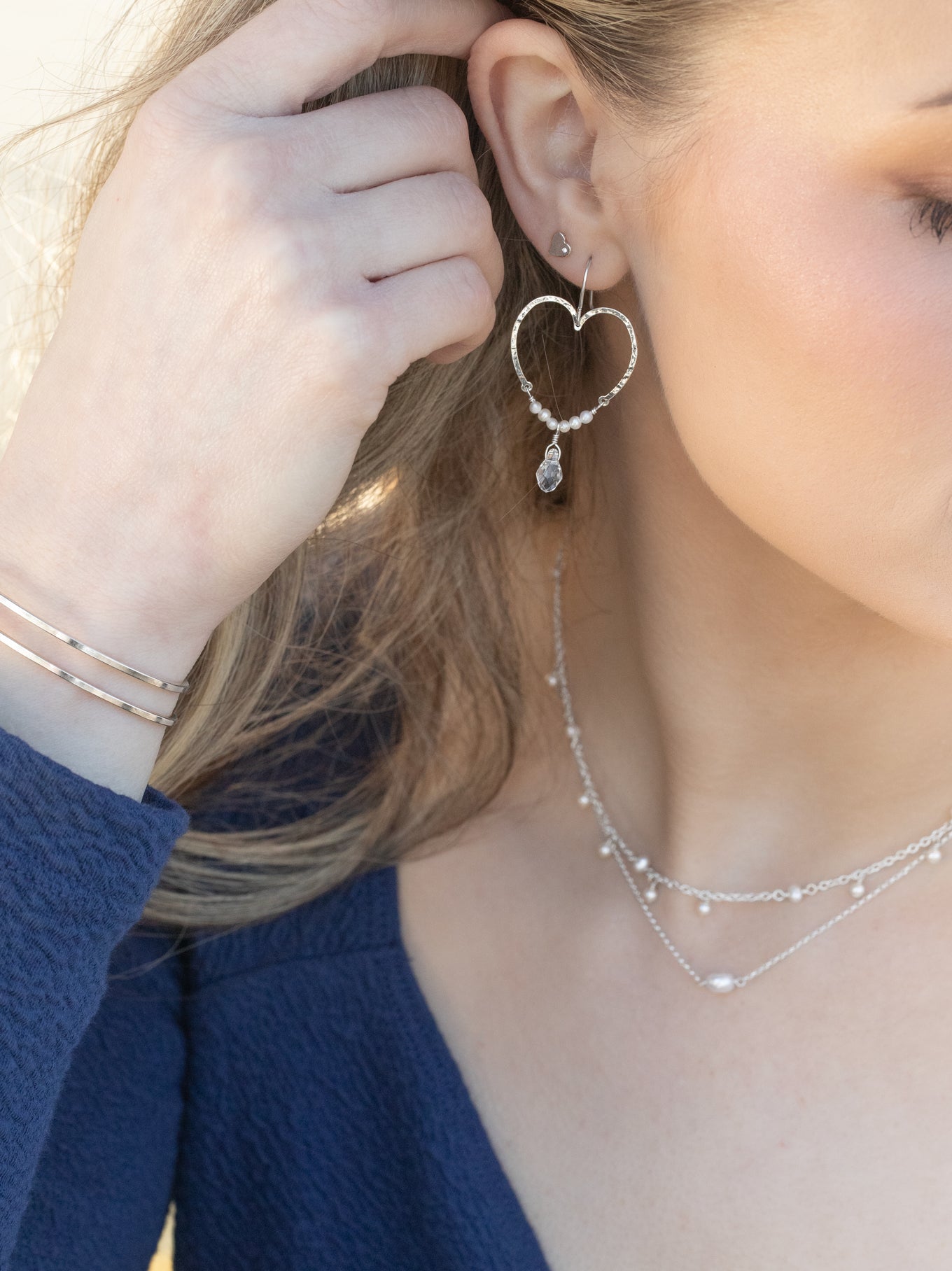 Amore Heart Earrings C186432