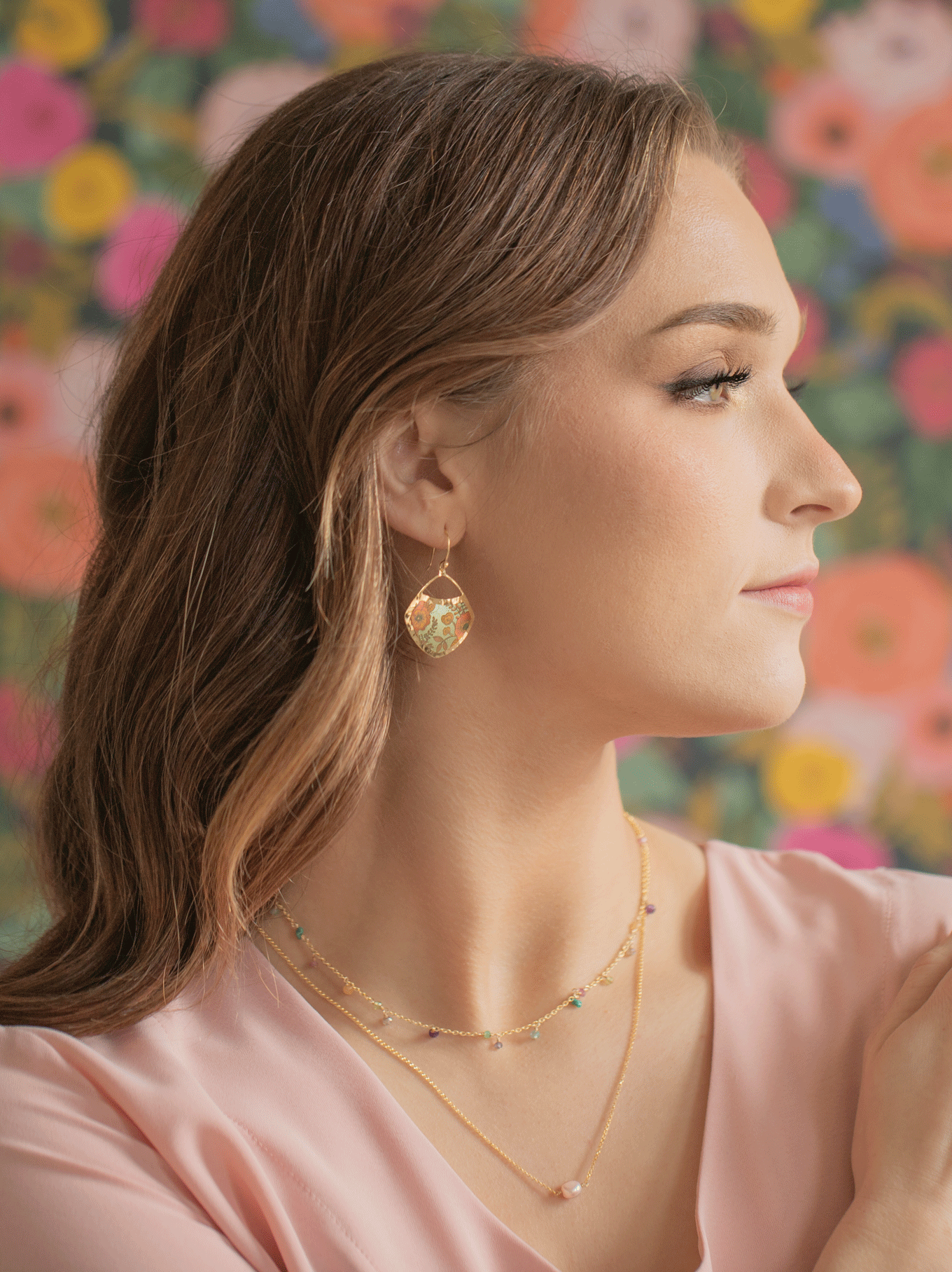 Bright Blossom Earrings C143258