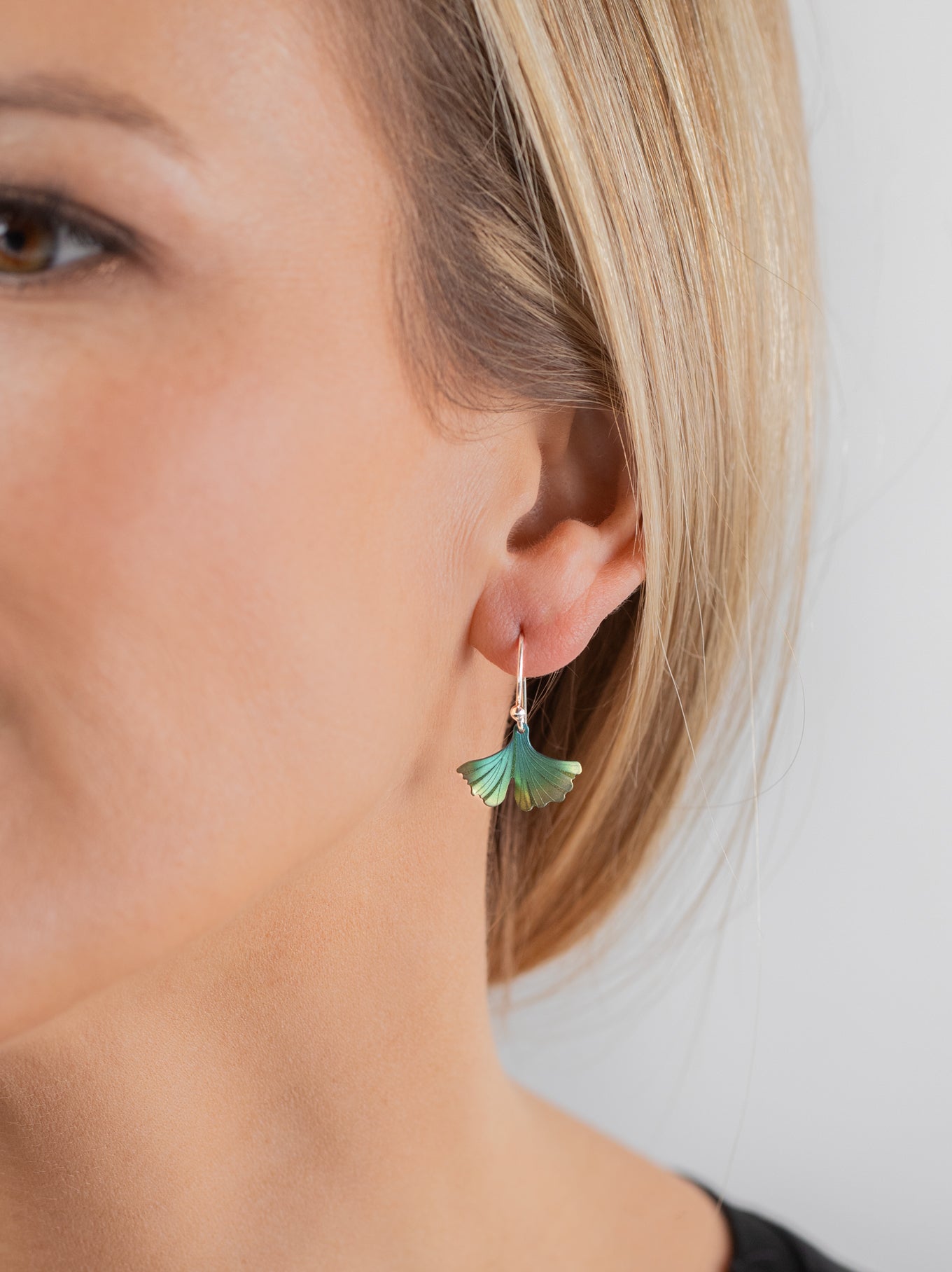 Petite Ginkgo Earrings C152987