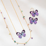 Blooming Butterfly Necklace C375786