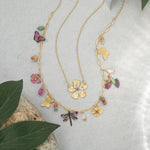 Garden Whimsy Charm Necklace C674220