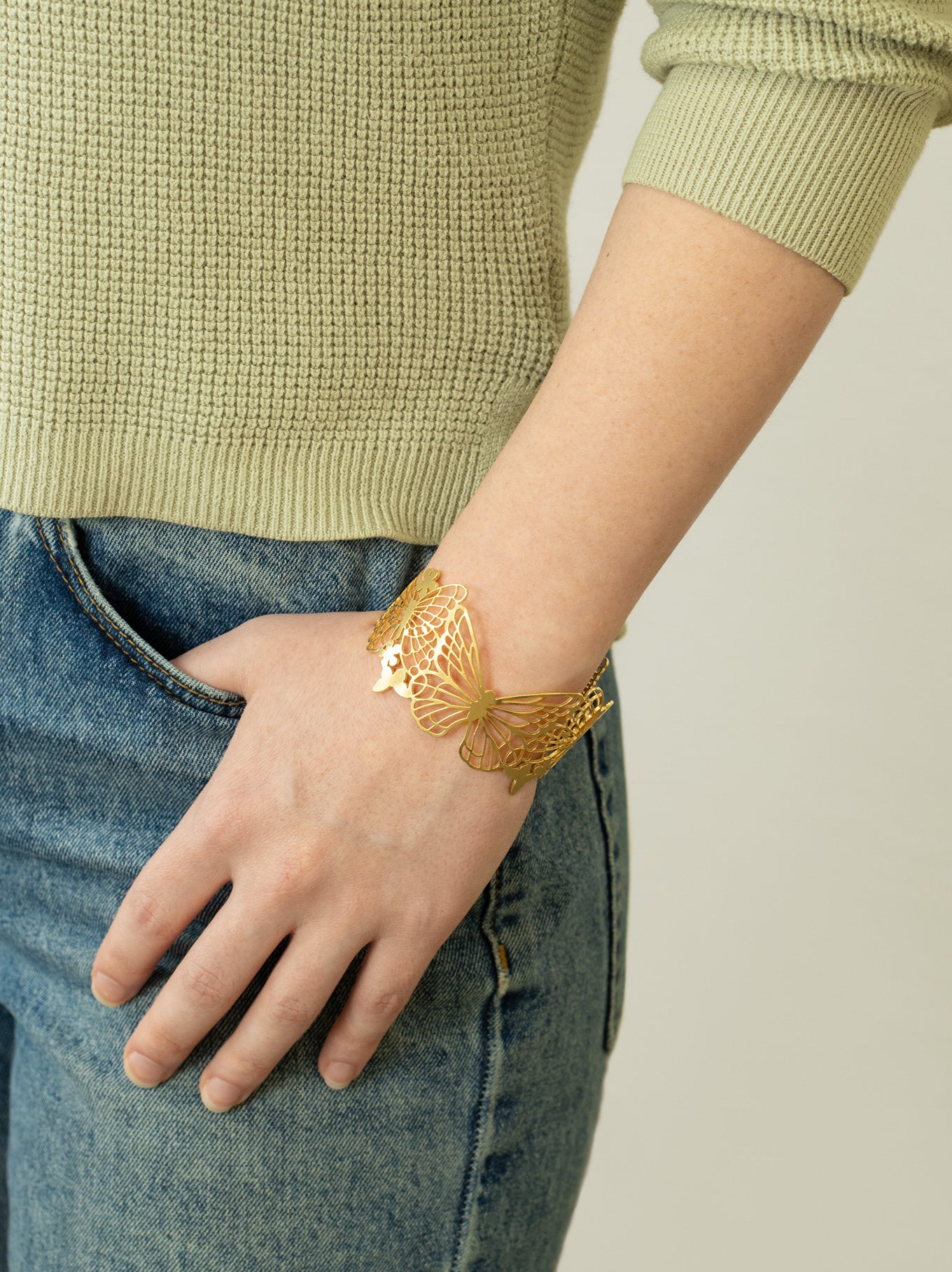 Butterfly Garden Cuff C672193