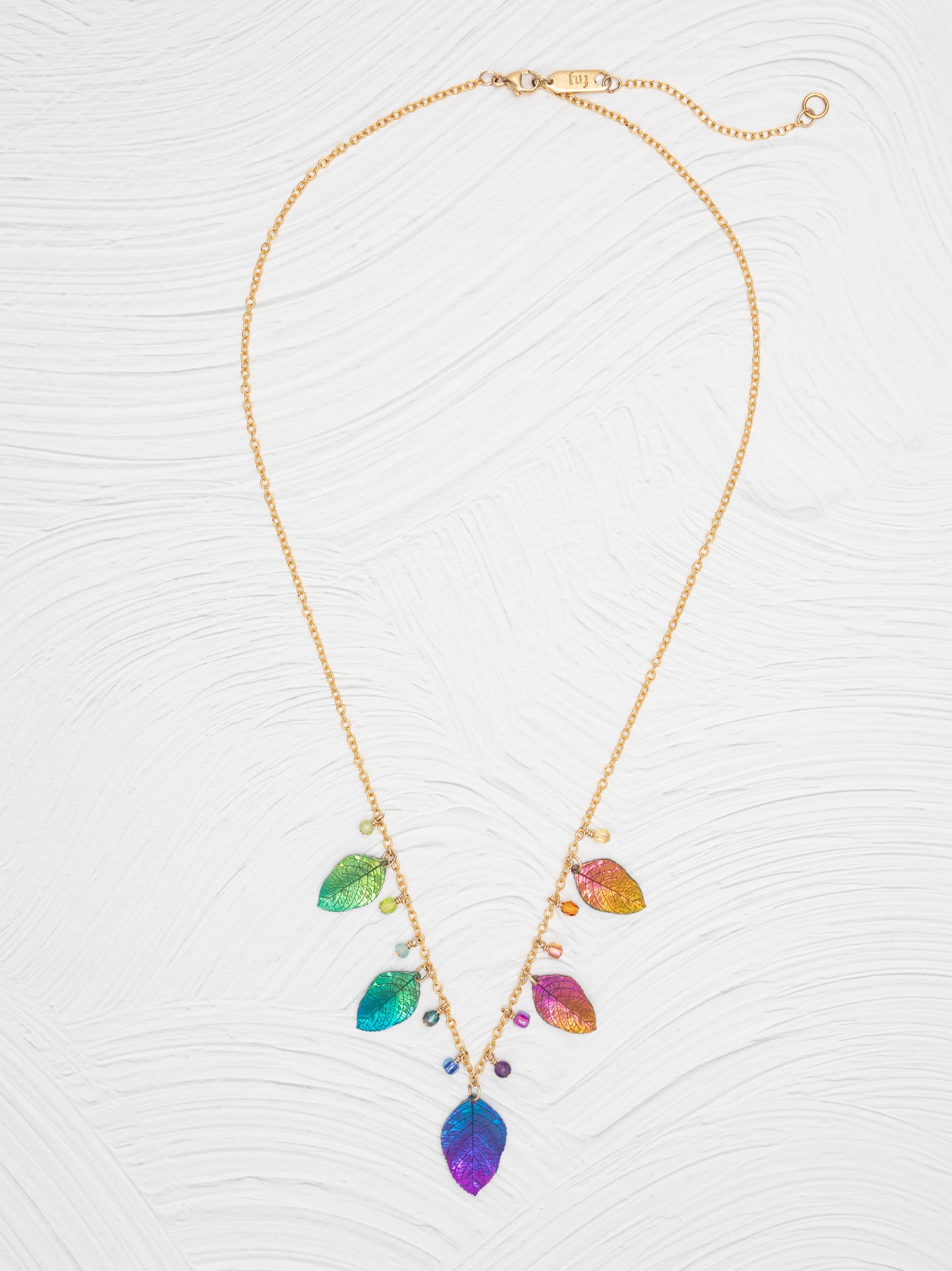 Niobium turns the Healing Leaf Necklace into a force of nature